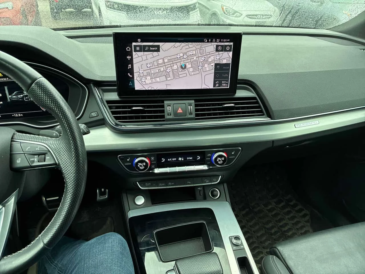 Audi Q5 * PROGRESSIV * ПАНО * ПОДГРЕВИ * KEYLESS * CARFAX, снимка 9 - Автомобили и джипове - 54611437