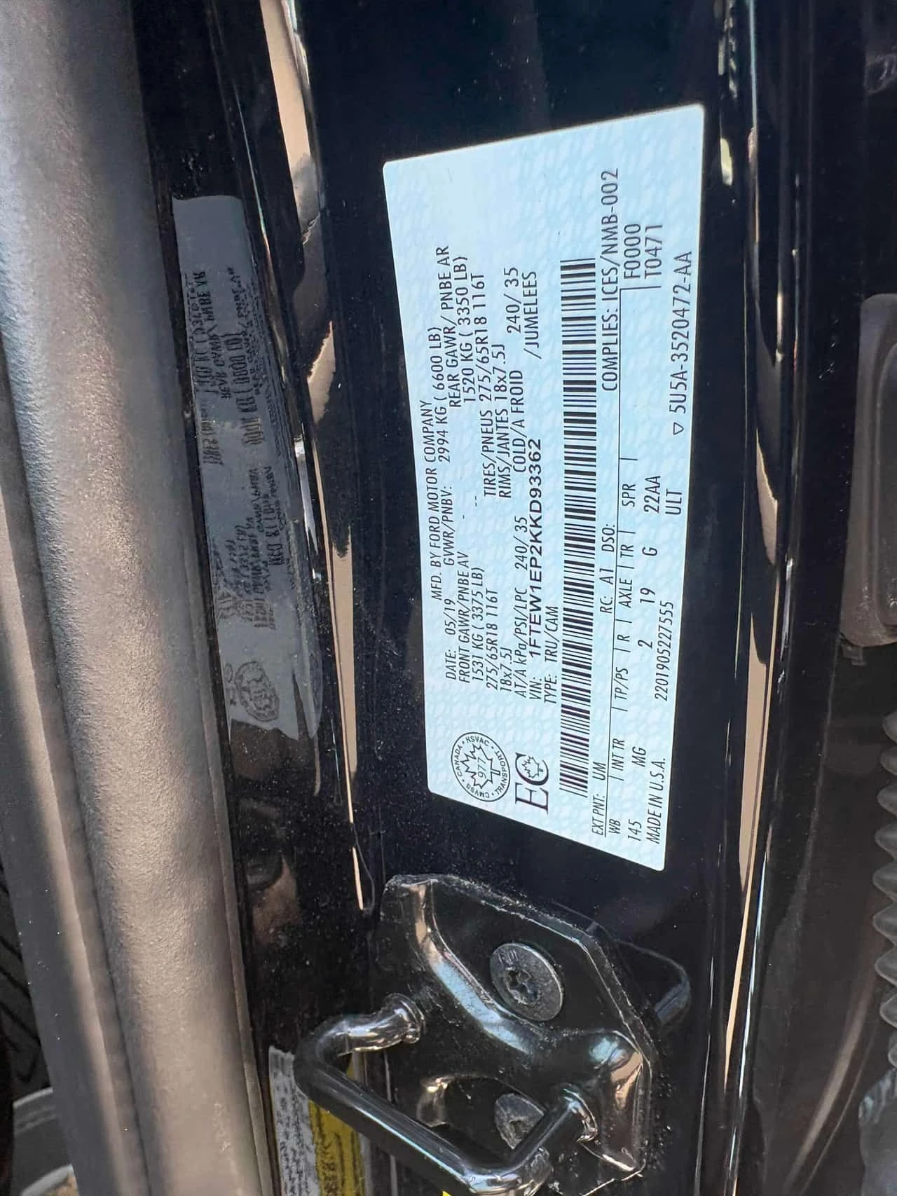 Ford F150 * 4WD SuperCrew 5.5' Box * CARFAX * ЦЕНА ДО БГ, снимка 10 - Автомобили и джипове - 55268178