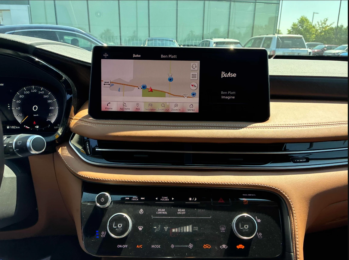 Infiniti QX60 SENSORY* 360VIEW* VIRTUAL* ПАНОРАМА* ОБДУХ* ПОДГРЕ, снимка 9 - Автомобили и джипове - 56188023