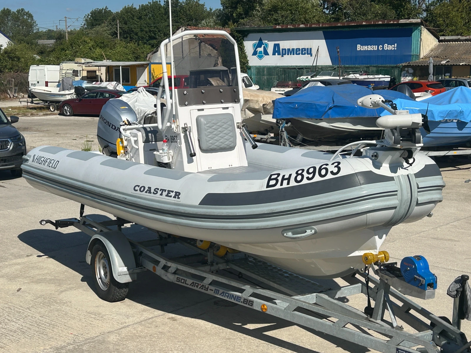 Надуваема лодка Highfield Patrol 540 Coaster - изображение 3