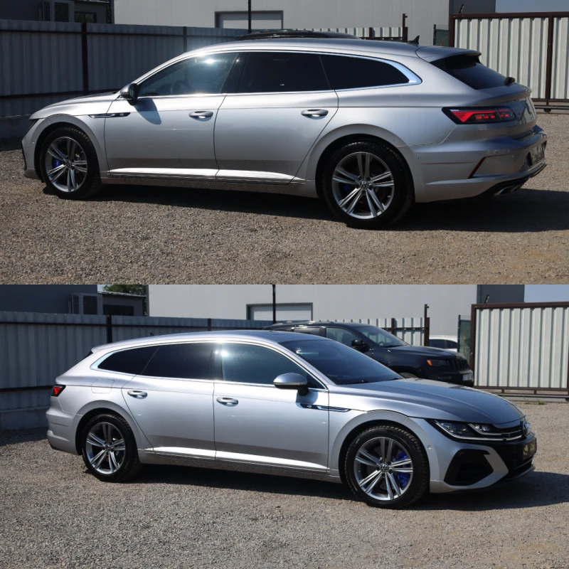 VW Arteon R SB 2.0TSI 4x4 Pano KeyGO H/K KAM ACC HuD #iCarbg, снимка 6 - Автомобили и джипове - 50983677