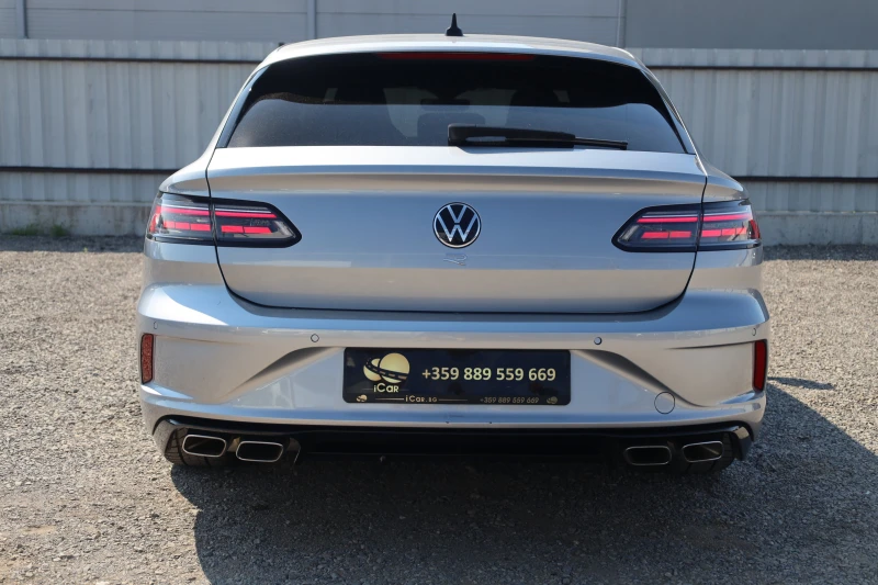 VW Arteon R SB 2.0TSI 4x4 Pano KeyGO H/K KAM ACC HuD #iCarbg, снимка 5 - Автомобили и джипове - 50983677