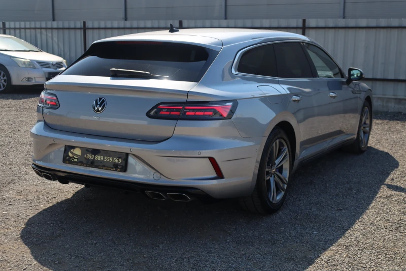 VW Arteon R SB 2.0TSI 4x4 Pano KeyGO H/K KAM ACC HuD #iCarbg, снимка 4 - Автомобили и джипове - 50983677