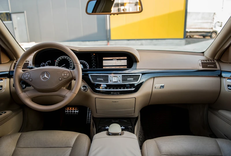 Mercedes-Benz S 550 РЕГИСТРИРАНА!!! //Long // 4-Matic // 388к.с , снимка 11 - Автомобили и джипове - 51488471