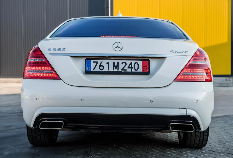 Mercedes-Benz S 550 РЕГИСТРИРАНА!!! //Long // 4-Matic // 388к.с , снимка 5 - Автомобили и джипове - 51488471