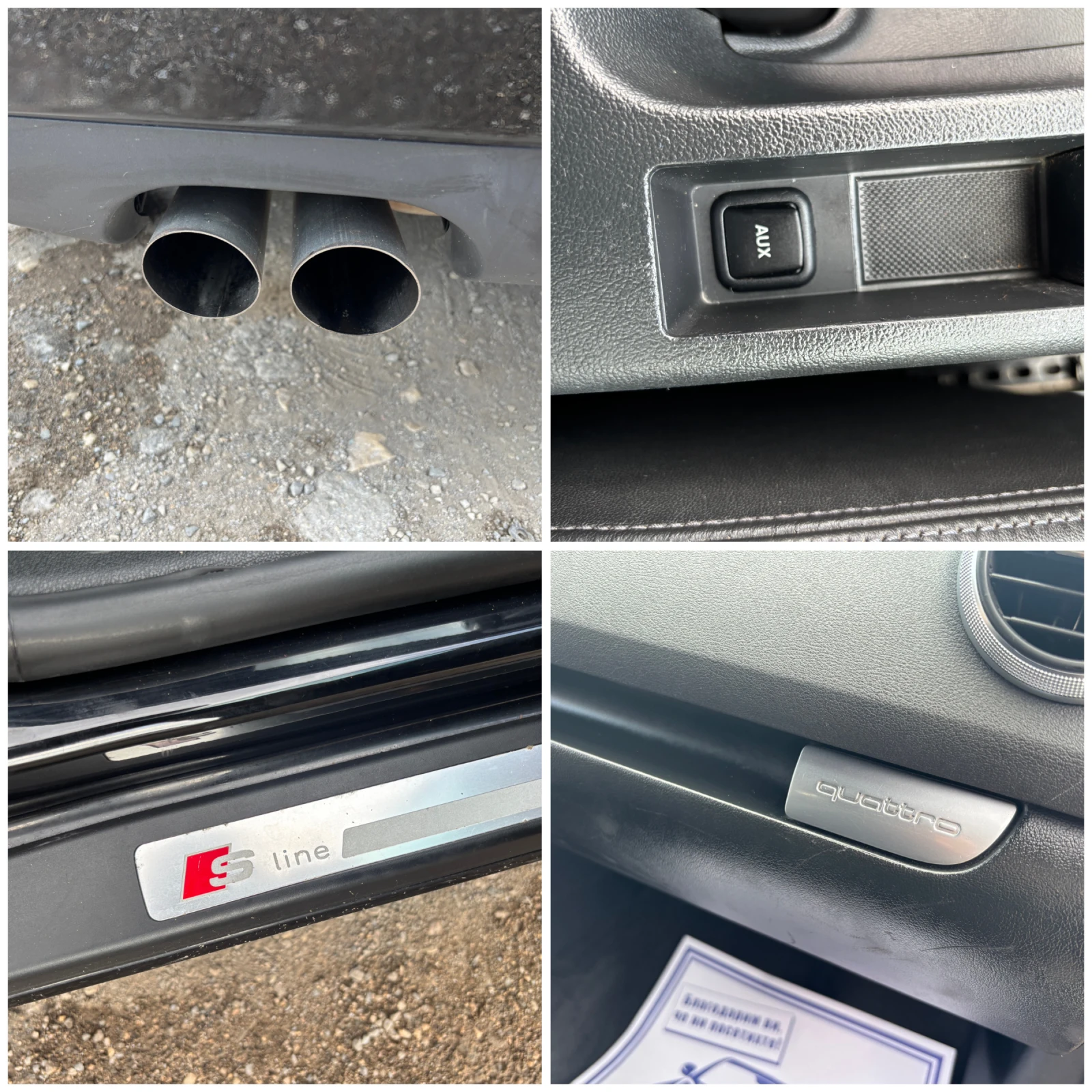Audi A3 2.0TDI / 170 К.С / COMMONRAIL / QUATTRO/ S - LINE, снимка 8 - Автомобили и джипове - 55941321