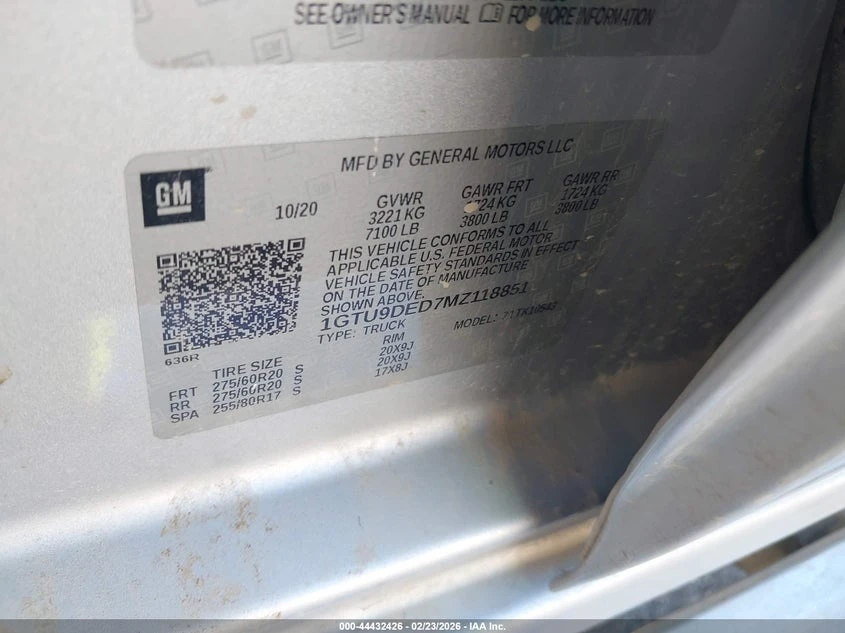 Gmc Sierra 5.3l 1500 4Wd Short Box Slt, снимка 9 - Автомобили и джипове - 53817638