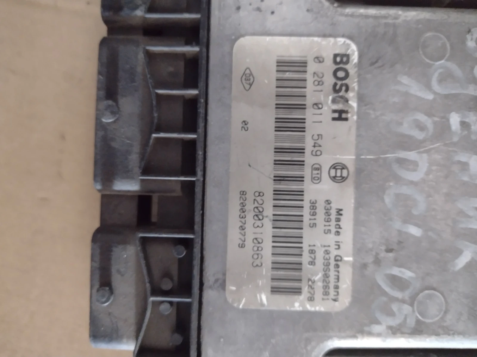 8200310863  8200370779   �������� ��������  RENAULT SCENIC 1.9 DCI Bosch 0 281 011 549 | Mobile.bg � ����������� 2