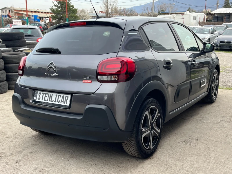 Citroen C3 1.2i-АВТОМАТИК-EURO6D, снимка 6 - Автомобили и джипове - 49601165