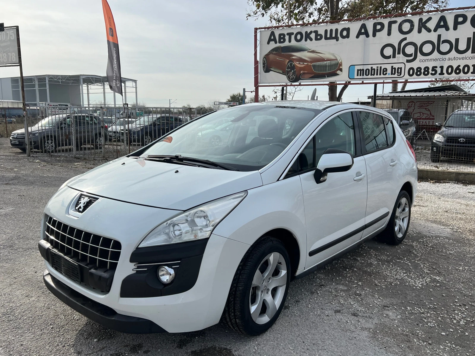 Peugeot 3008 1.6HDI  БЯЛА ПЕРЛА - изображение 3