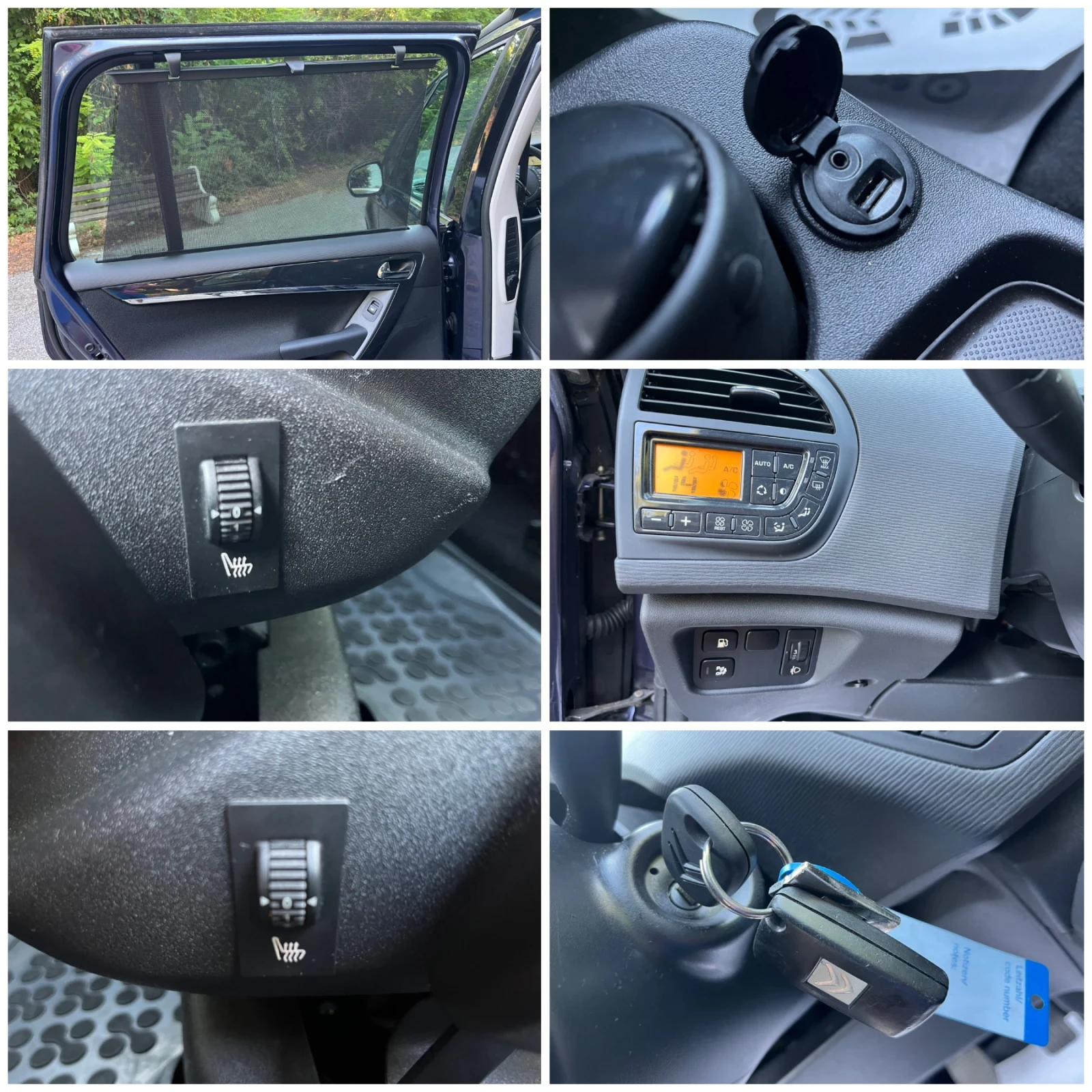 Citroen C4 Picasso 1.6hdi* 112* Face* Led* 7 | Mobile.bg   17