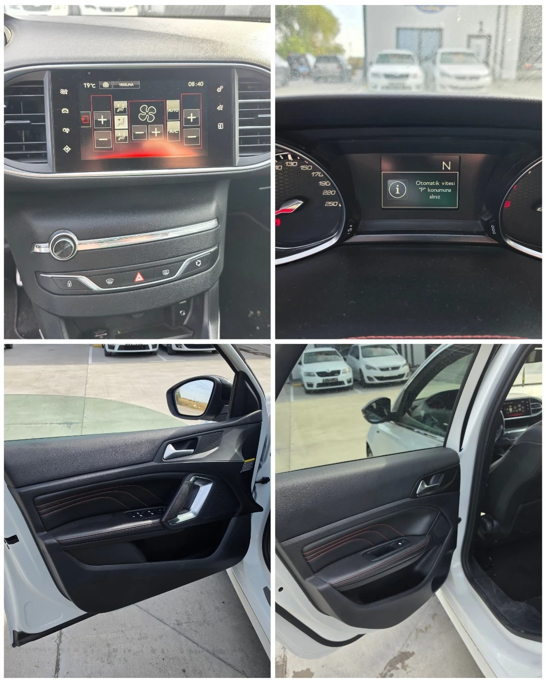 Peugeot 308 SW 2.0BLUEHDI 180HP * AUTO * LED * ЛИЗИНГ * NAV * , снимка 14 - Автомобили и джипове - 56143975