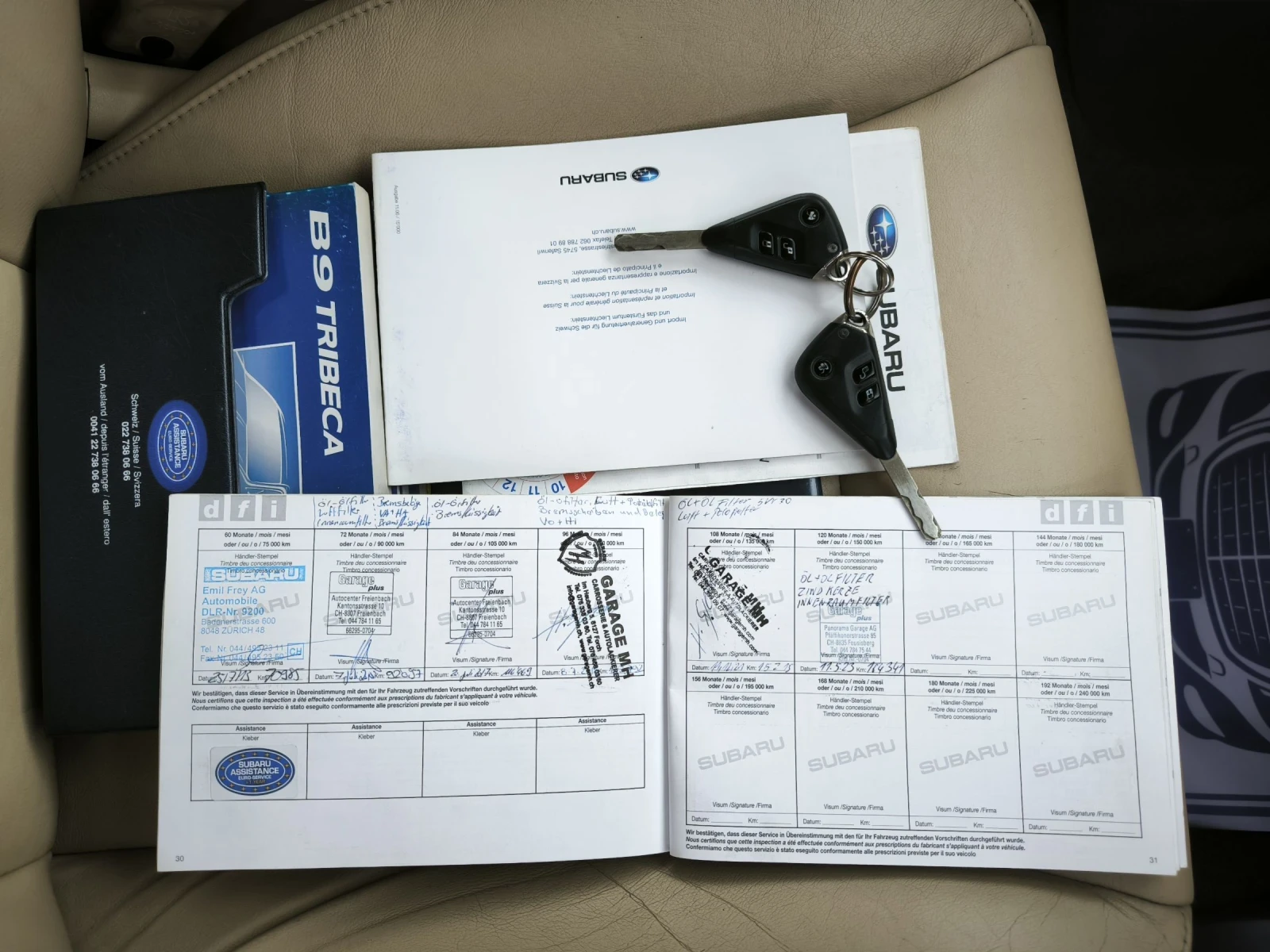 Subaru B9 tribeca 3.0i 4x4 , снимка 13 - Автомобили и джипове - 54573408