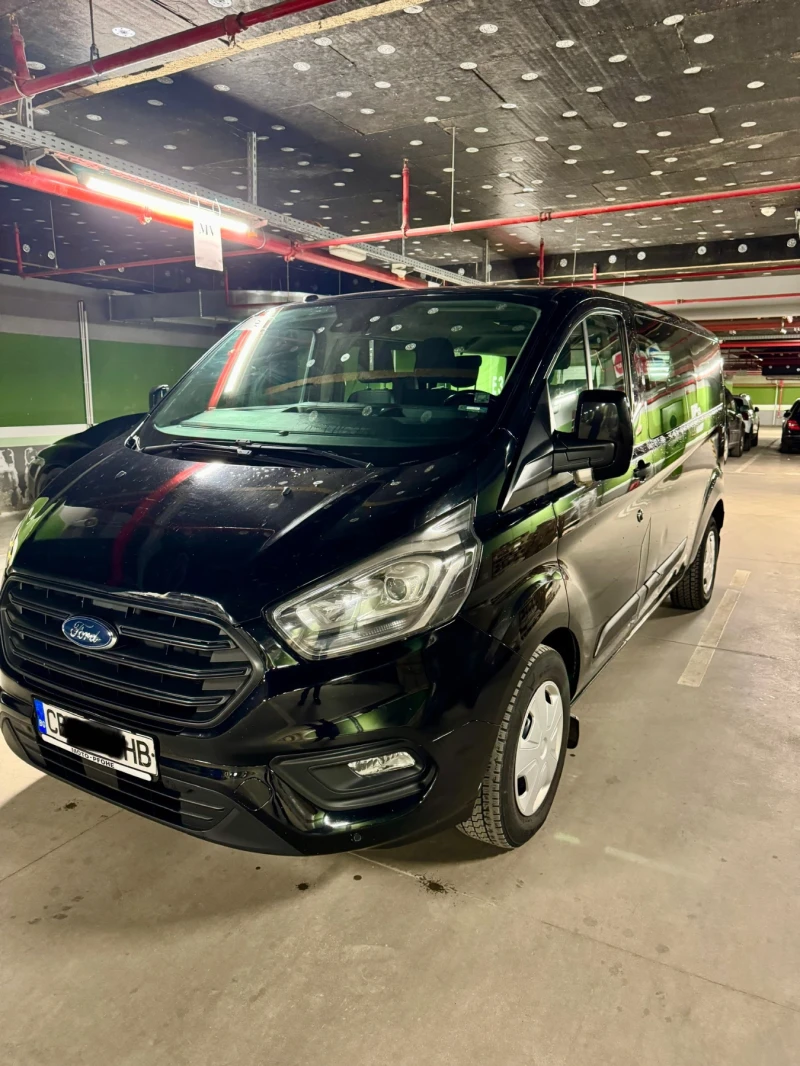 Ford Transit Custom 8+ 1, снимка 1 - Бусове и автобуси - 48227378