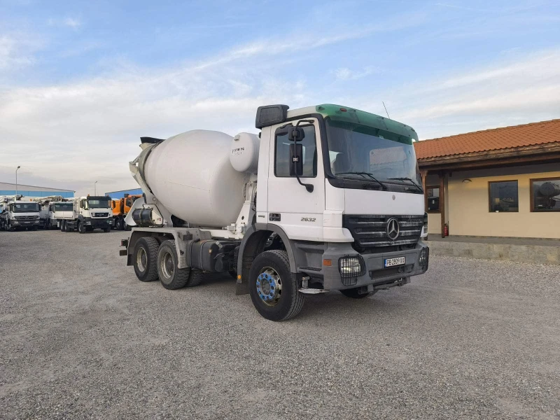 Бетон миксер Mercedes ACTROS 2632 STETTER 7M3, снимка 1 - Индустриална техника - 42935913