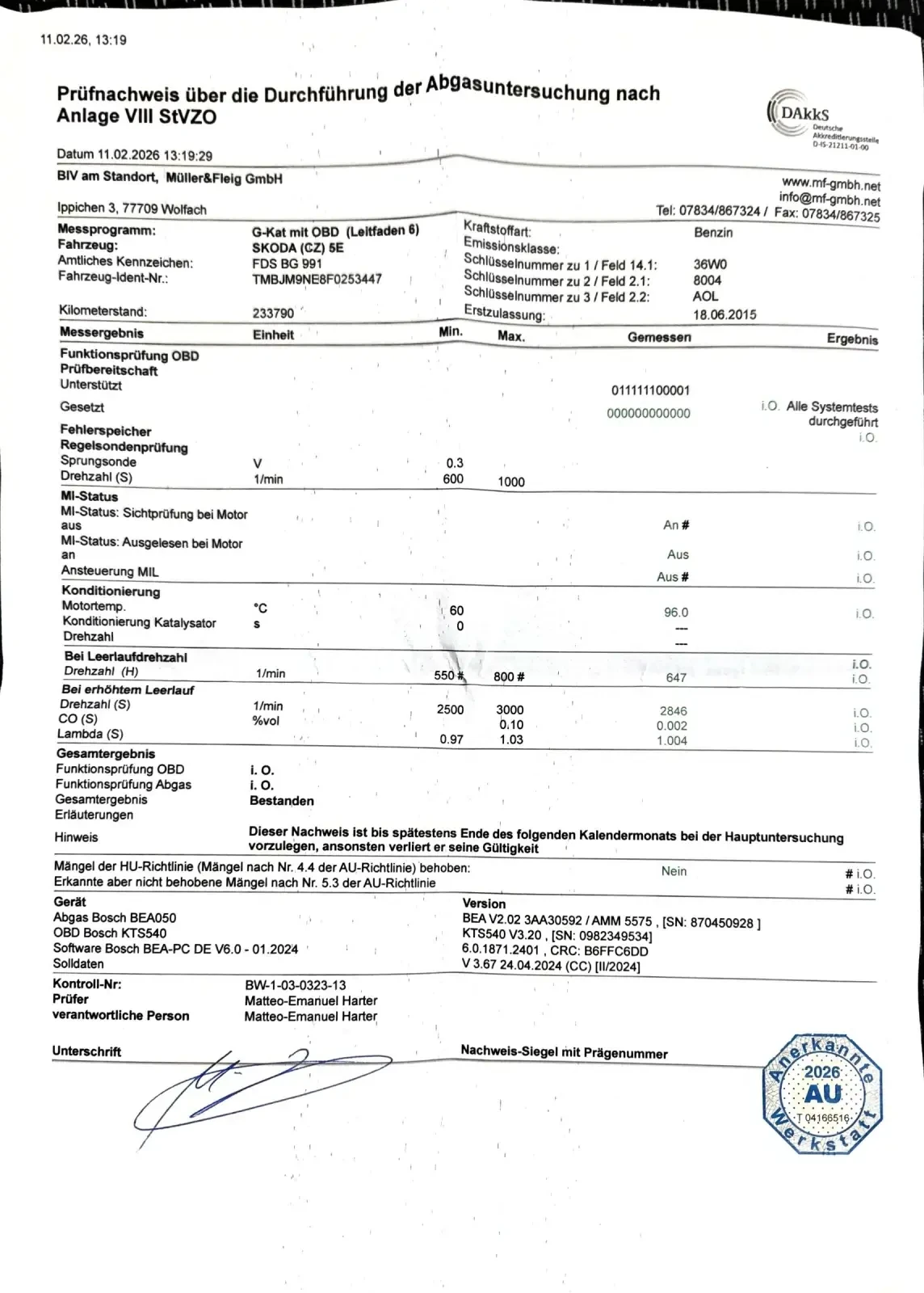 Skoda Octavia 1.4 Метан/бензин 18кг+ 50л., снимка 17 - Автомобили и джипове - 53758577
