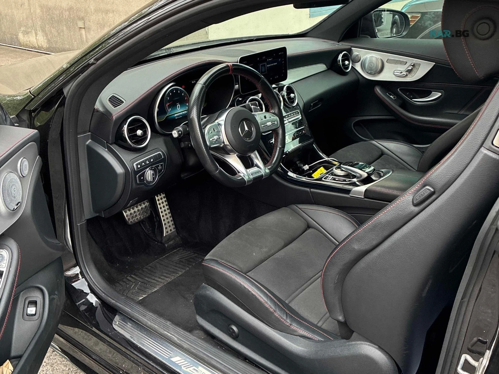 Mercedes-Benz C 43 AMG * 4MATIC* КОЖА* ПОДГРЕВ* ПАНОРАМА* KEYLESS* , снимка 5 - Автомобили и джипове - 54928310