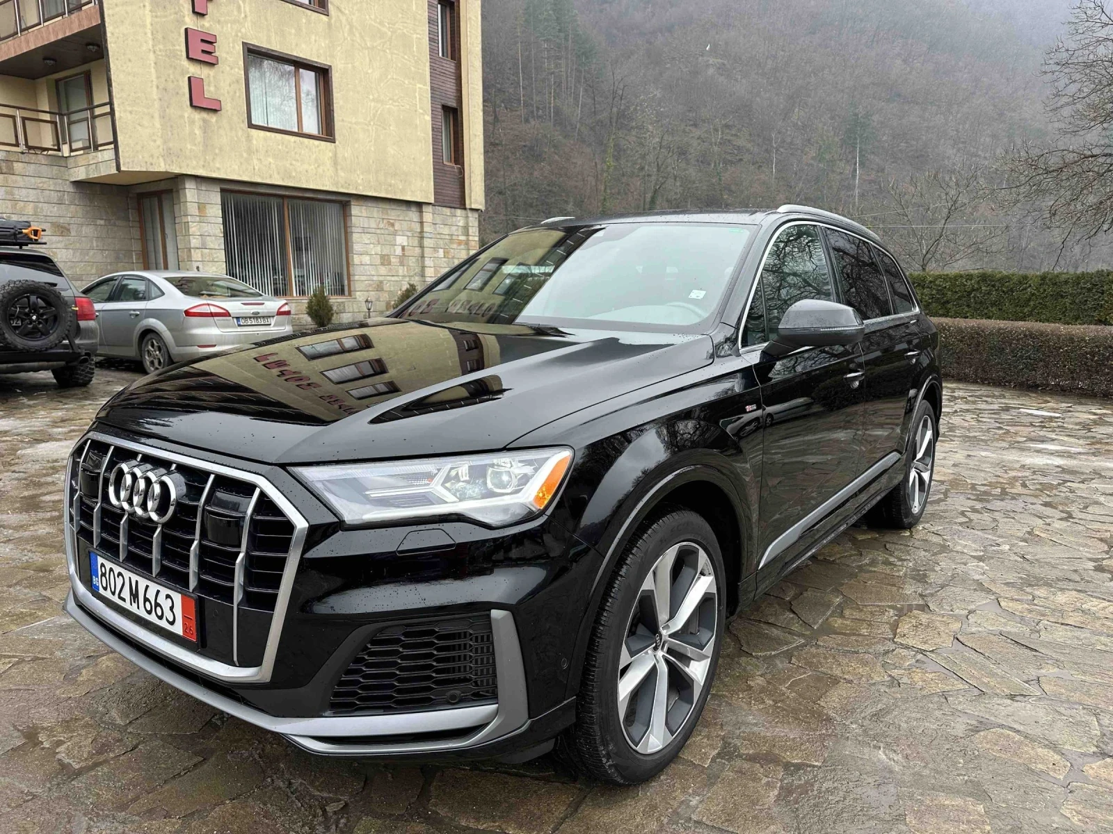 Audi Q7 55TFSI/PROGRESIVE/S-LINE/360/PANO/60хил.км-6+ 1, снимка 1