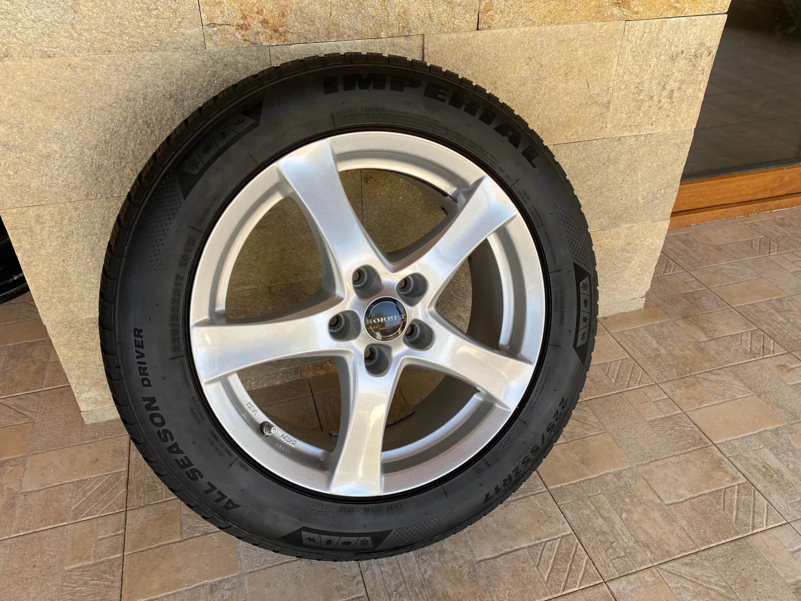 Гуми с джанти Goodride 225/55R17, снимка 3 - Гуми и джанти - 55875849