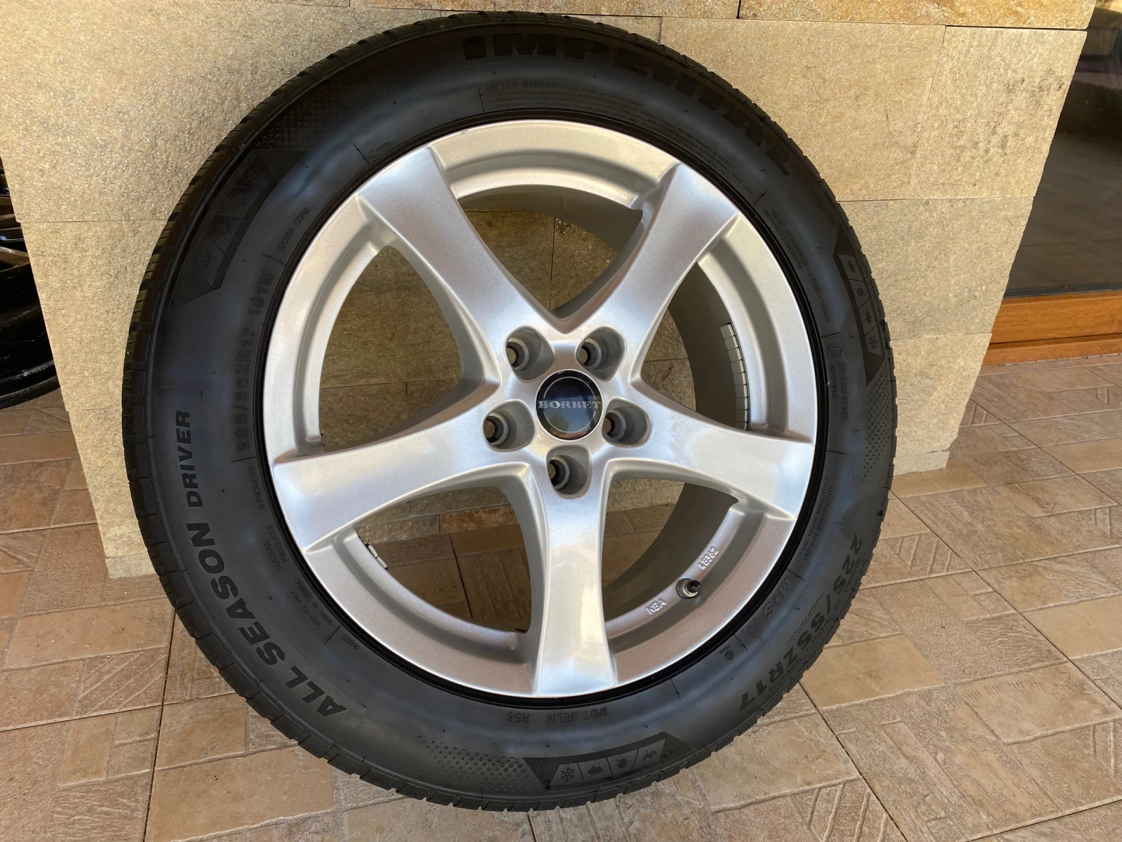 Гуми с джанти Goodride 225/55R17, снимка 5 - Гуми и джанти - 55875849