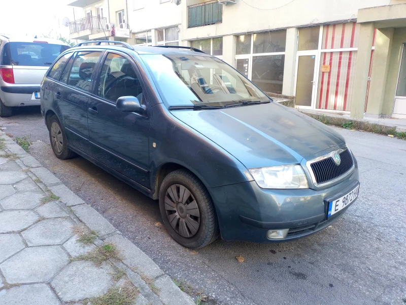 Skoda Fabia 1.4 ГАЗ КЛИМАТИК , снимка 1 - Автомобили и джипове - 47863317