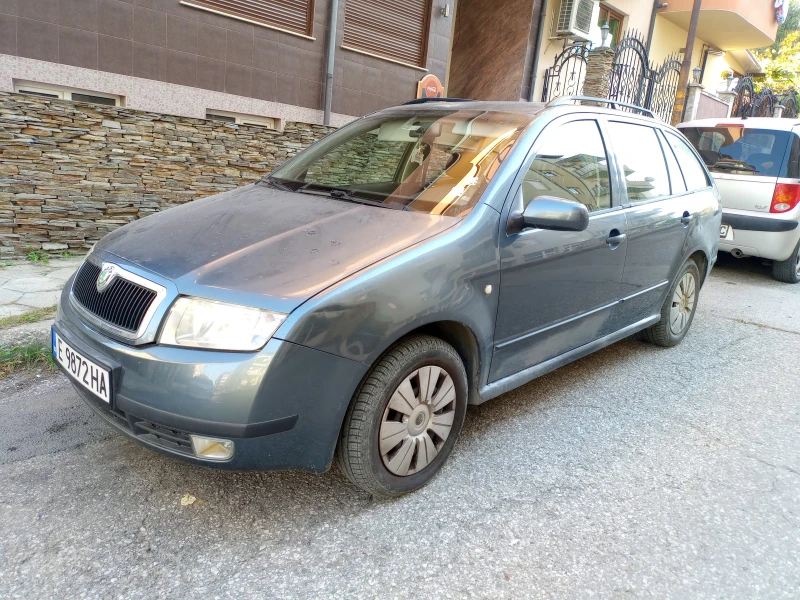 Skoda Fabia 1.4 ГАЗ КЛИМАТИК , снимка 2 - Автомобили и джипове - 47863317