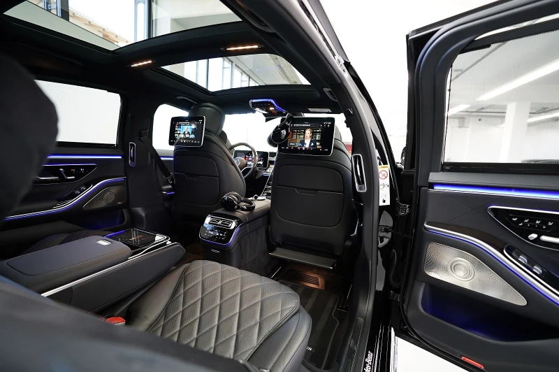 Mercedes-Benz S 450 LONG/ AMG/HUD/PANO/CAMERA/, снимка 14 - Автомобили и джипове - 50808443