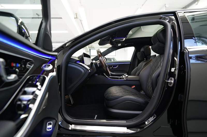 Mercedes-Benz S 450 LONG/ AMG/HUD/PANO/CAMERA/, снимка 6 - Автомобили и джипове - 50808443