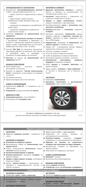 Honda Cr-v Бултрако LifeStyle - 13000 € / 25425.79 лв. - 92794007 17