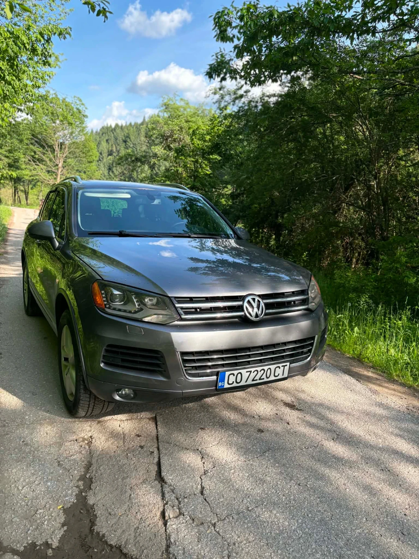 VW Touareg  Комфорт: Климатроник, Кожен салон, Ел.стъкла, Ел.