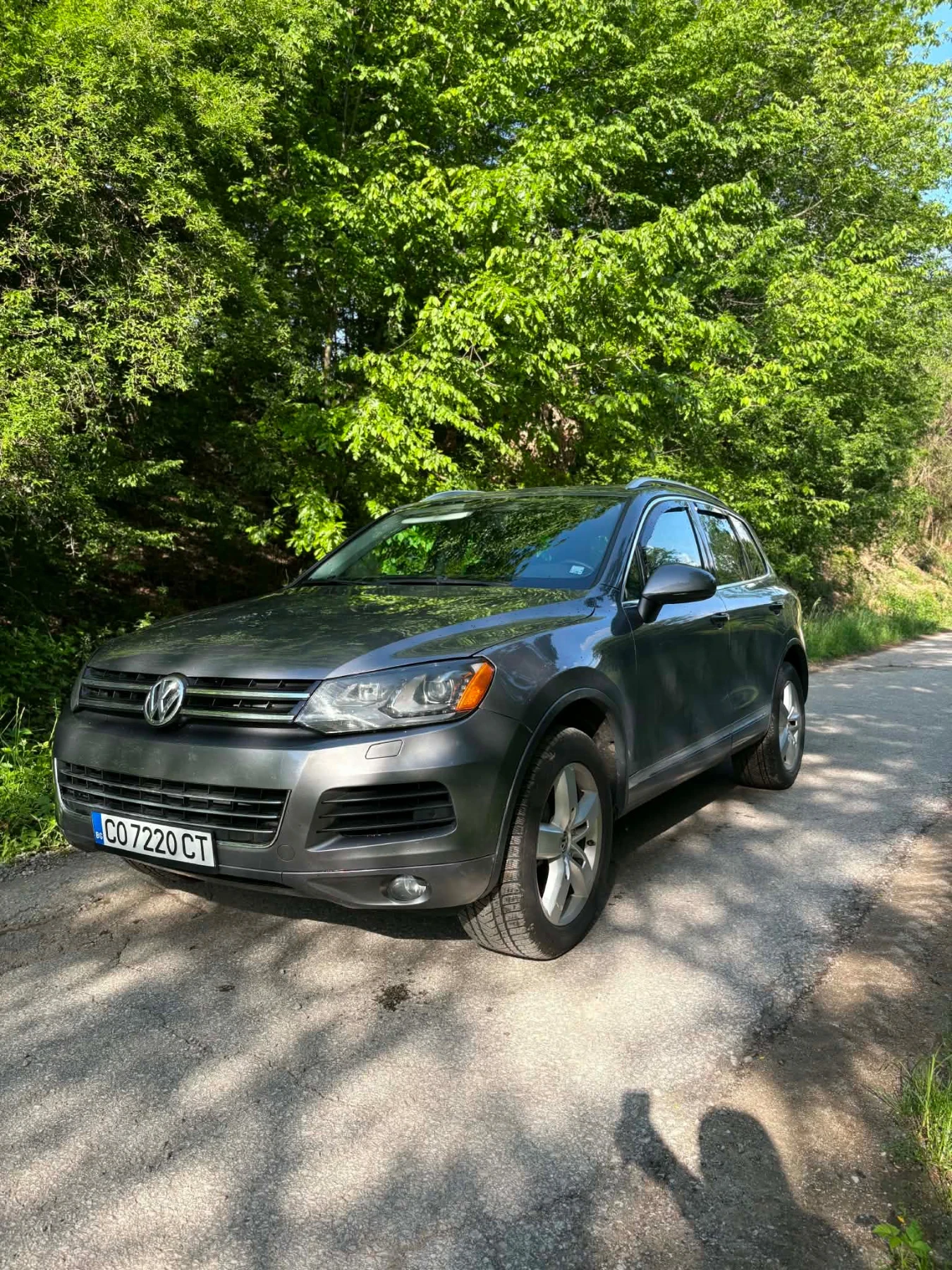 VW Touareg  Комфорт: Климатроник, Кожен салон, Ел.стъкла, Ел., снимка 4 - Автомобили и джипове - 55554455