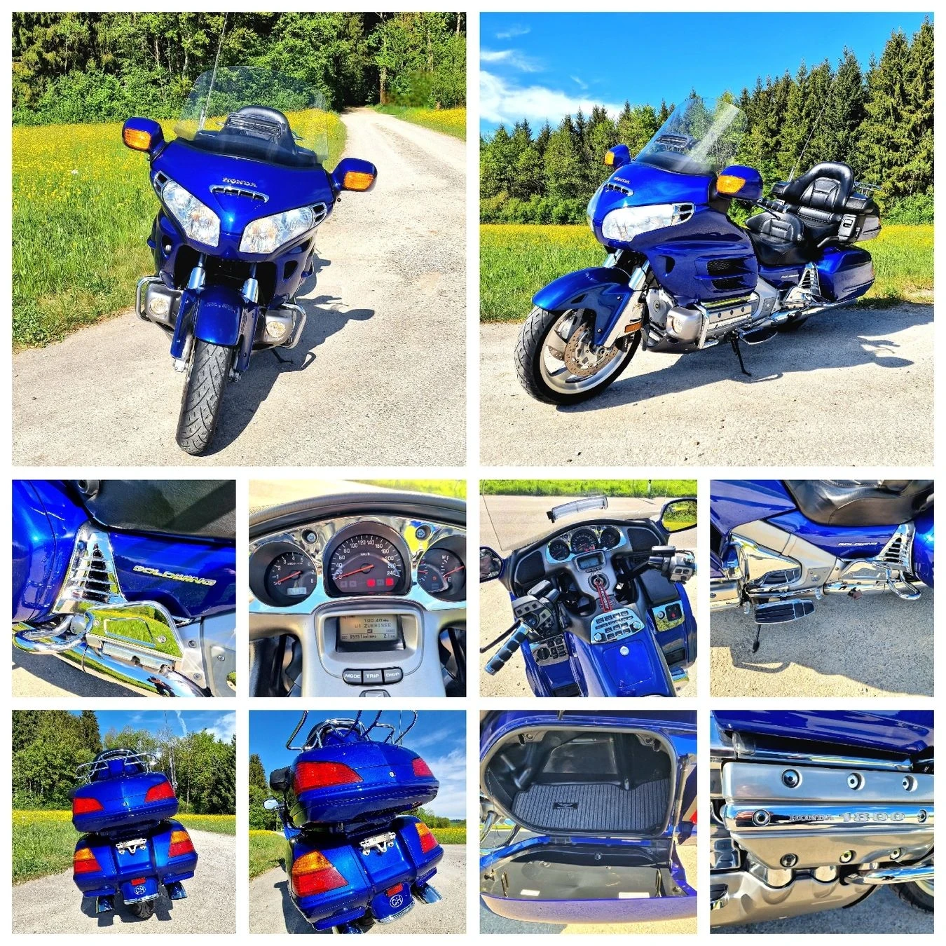 Honda Gold Wing Страхотен, снимка 3 - Мотоциклети и мототехника - 55566299