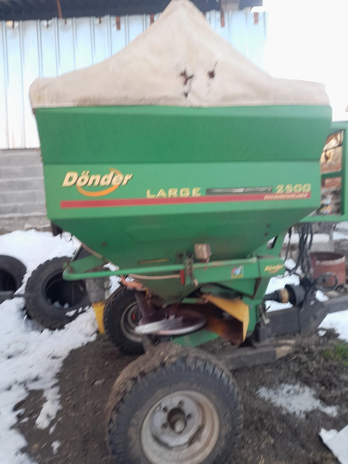 Торачка Donder 2500, снимка 3 - Селскостопанска техника - 56168483