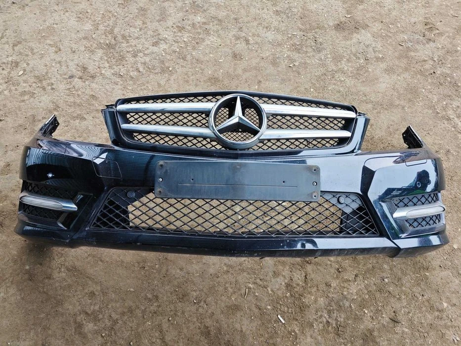 ТОП! Предна броня AMG Facelift Mercedes W204 C Class Coupe Седан Комби A2048807847