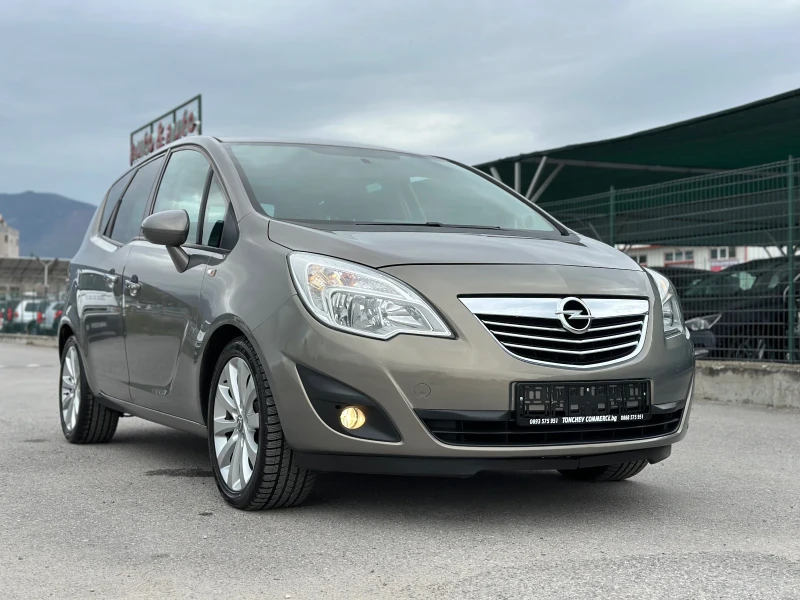 Opel Meriva 1.7-CDTI-AUTOMAT-COSMO-NAVI-KOJA-FULL-NEW-TOP, снимка 1 - Автомобили и джипове - 47463330