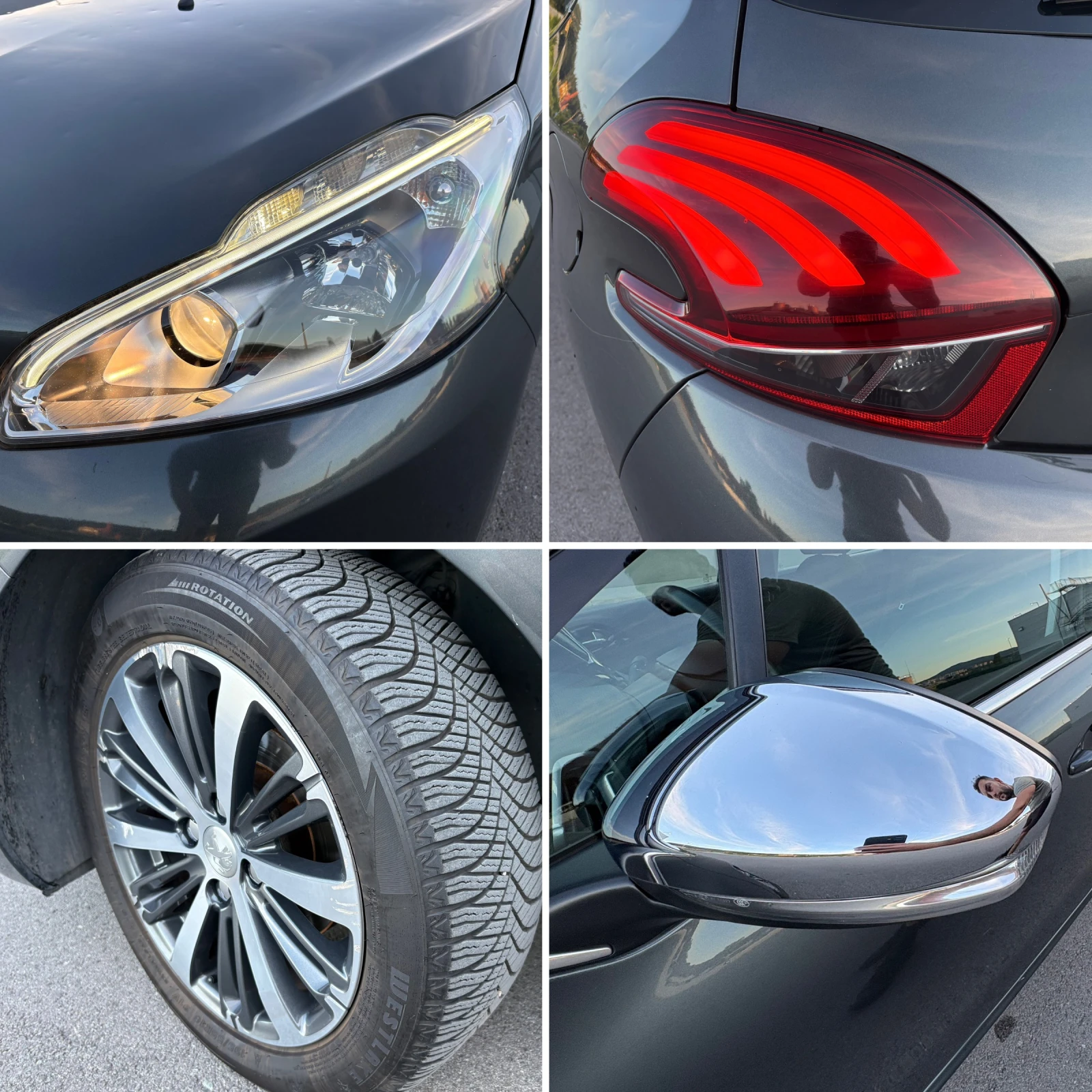 Peugeot 208 1.6BlueHDI Allure Euro6B, снимка 14 - Автомобили и джипове - 54906752