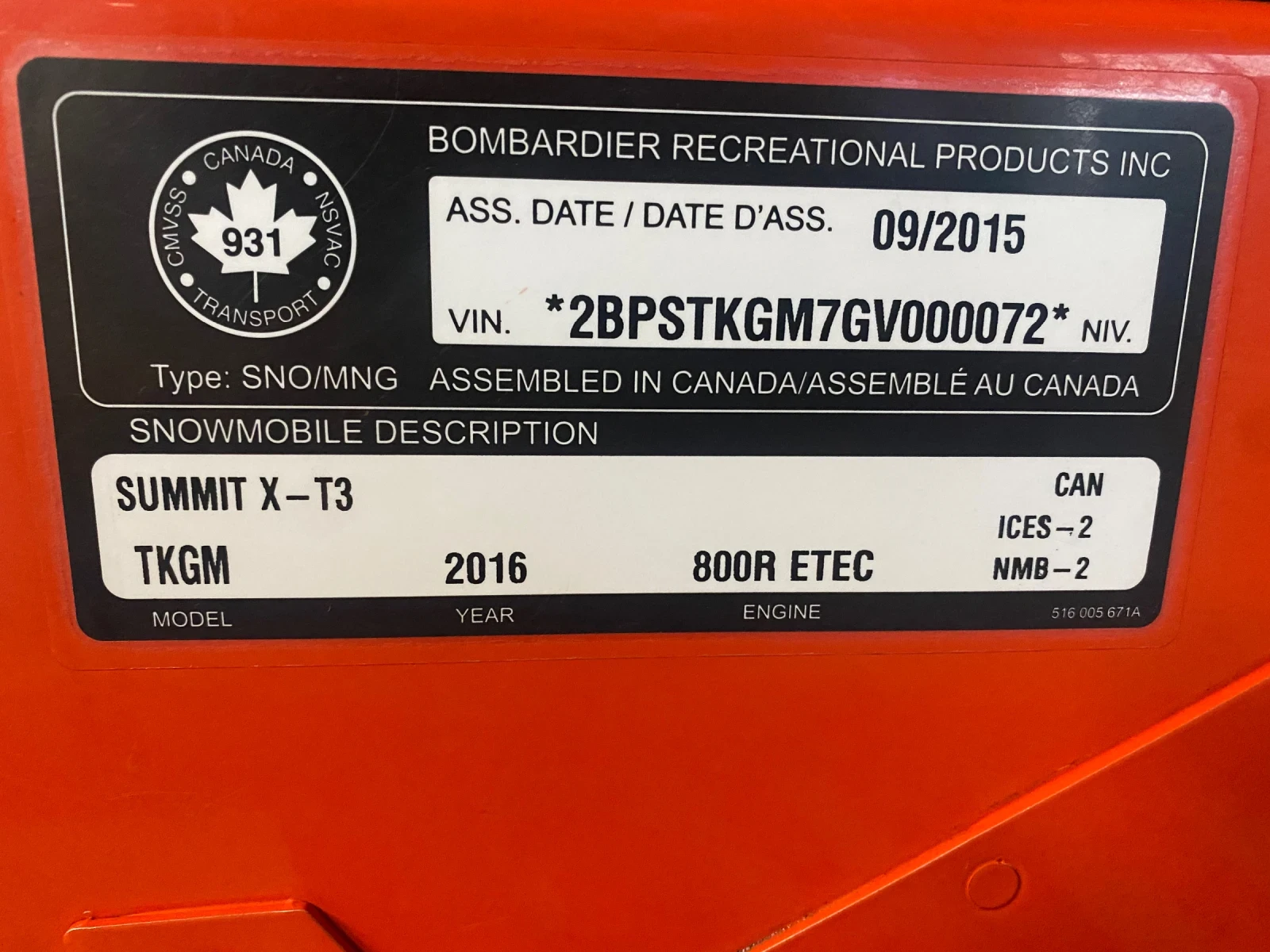 Ski-Doo Summit 800R E-TEC 154 REV/XM 3 LUG TRACK KYB DYNO PORT | Mobile.bg   16