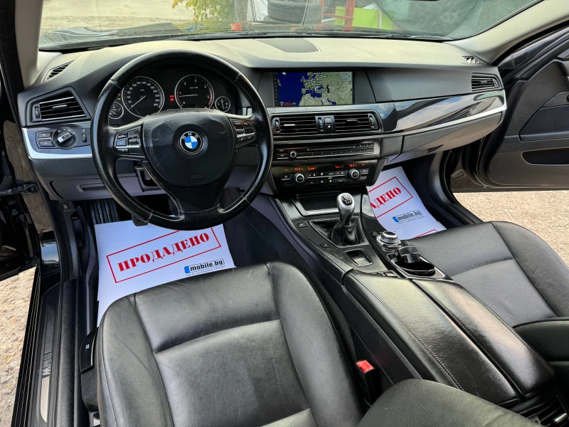 BMW 530 245HP 6 SKOROSTi KOJA NAVI FUUL 2013G, снимка 12 - Автомобили и джипове - 48469022