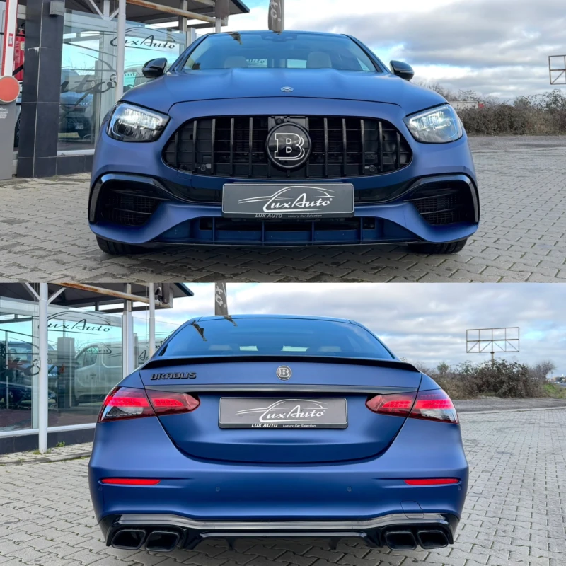 Mercedes-Benz E 400 D#4MAT#BRABUS#PANORAMA#DISTR#HEADUP#41861KM#2022г, снимка 6 - Автомобили и джипове - 52909067