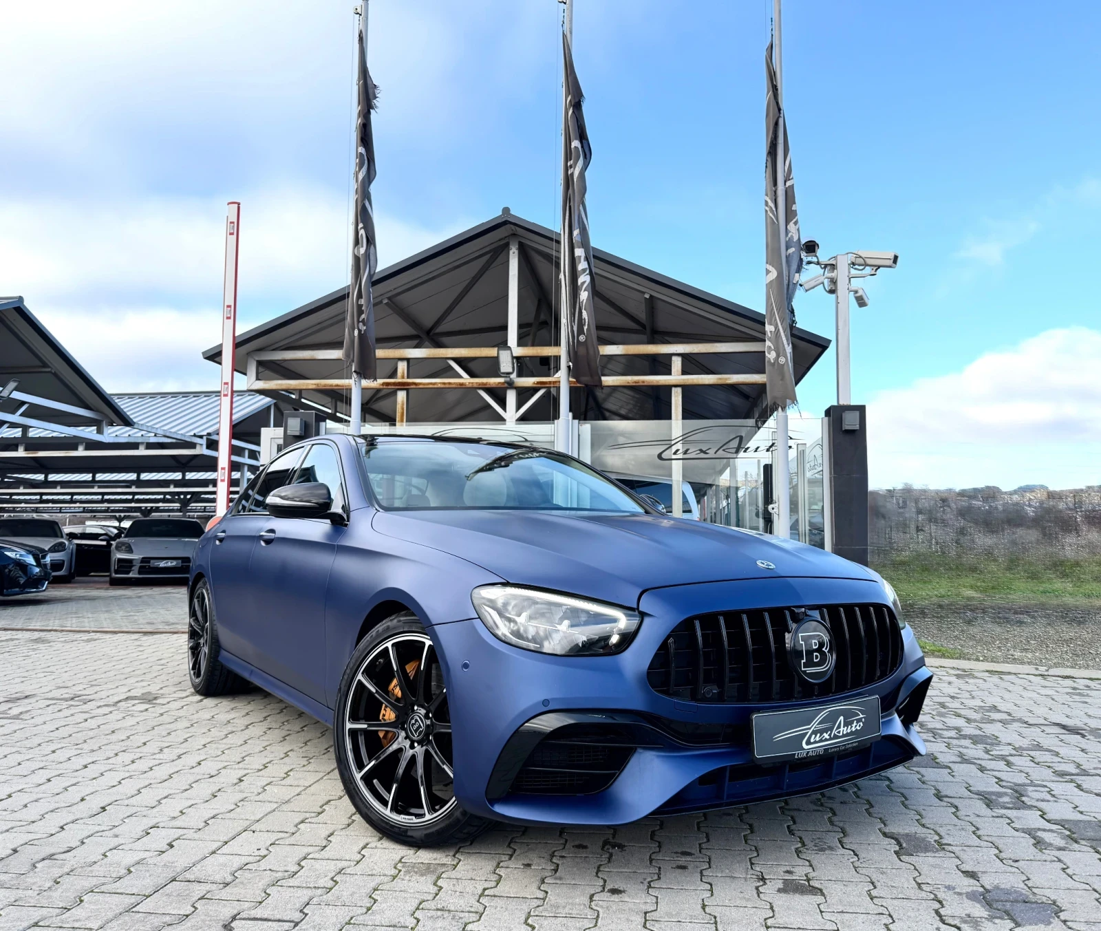 Mercedes-Benz E 400 D#4MAT#BRABUS#PANORAMA#DISTR#HEADUP#41861KM#2022г, снимка 1