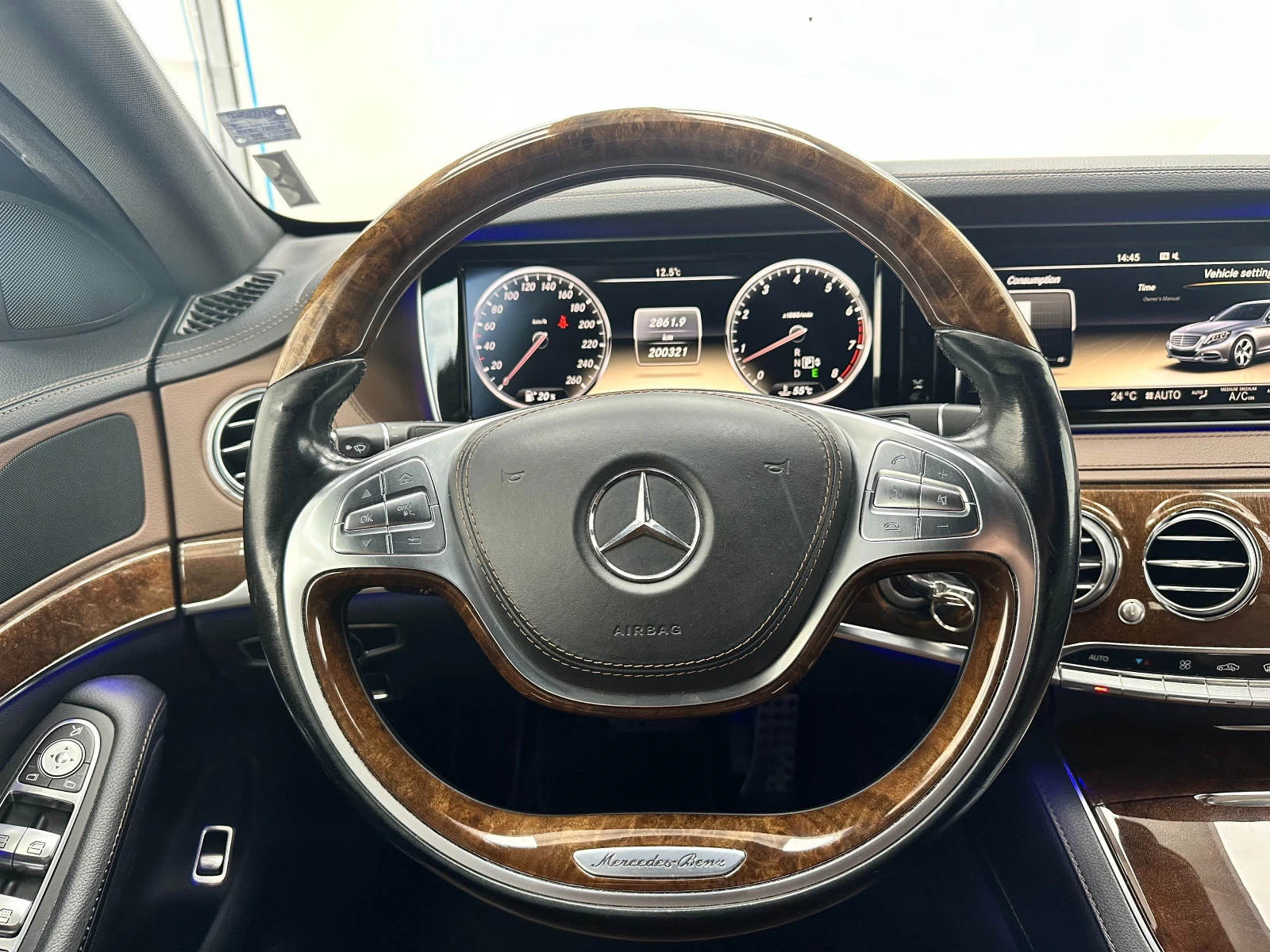 Mercedes-Benz S 500 4MATIC* long* ВАКУМ* АМБИЕНТНО - изображение 9