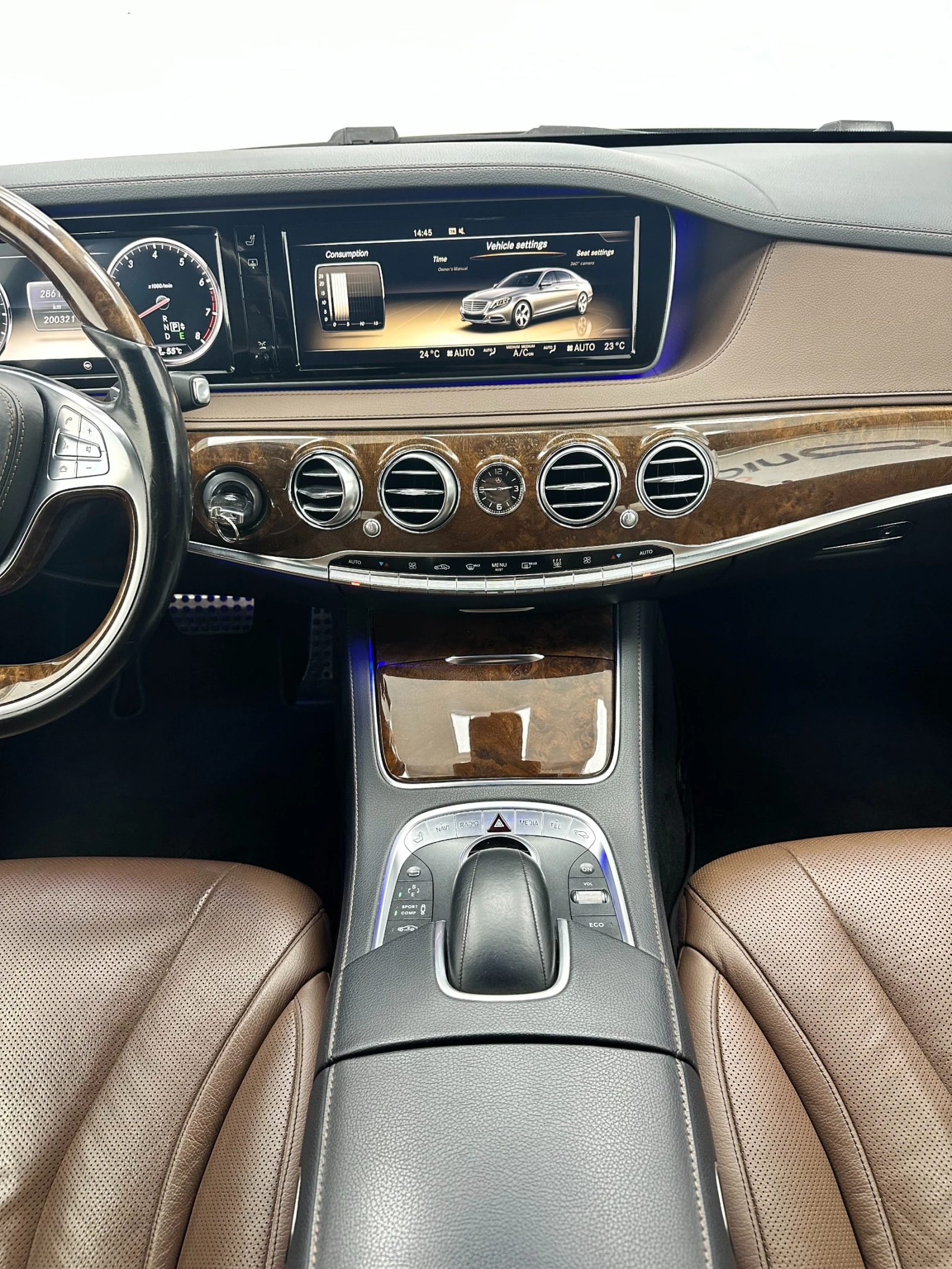 Mercedes-Benz S 500 4MATIC* long* ВАКУМ* АМБИЕНТНО - изображение 10