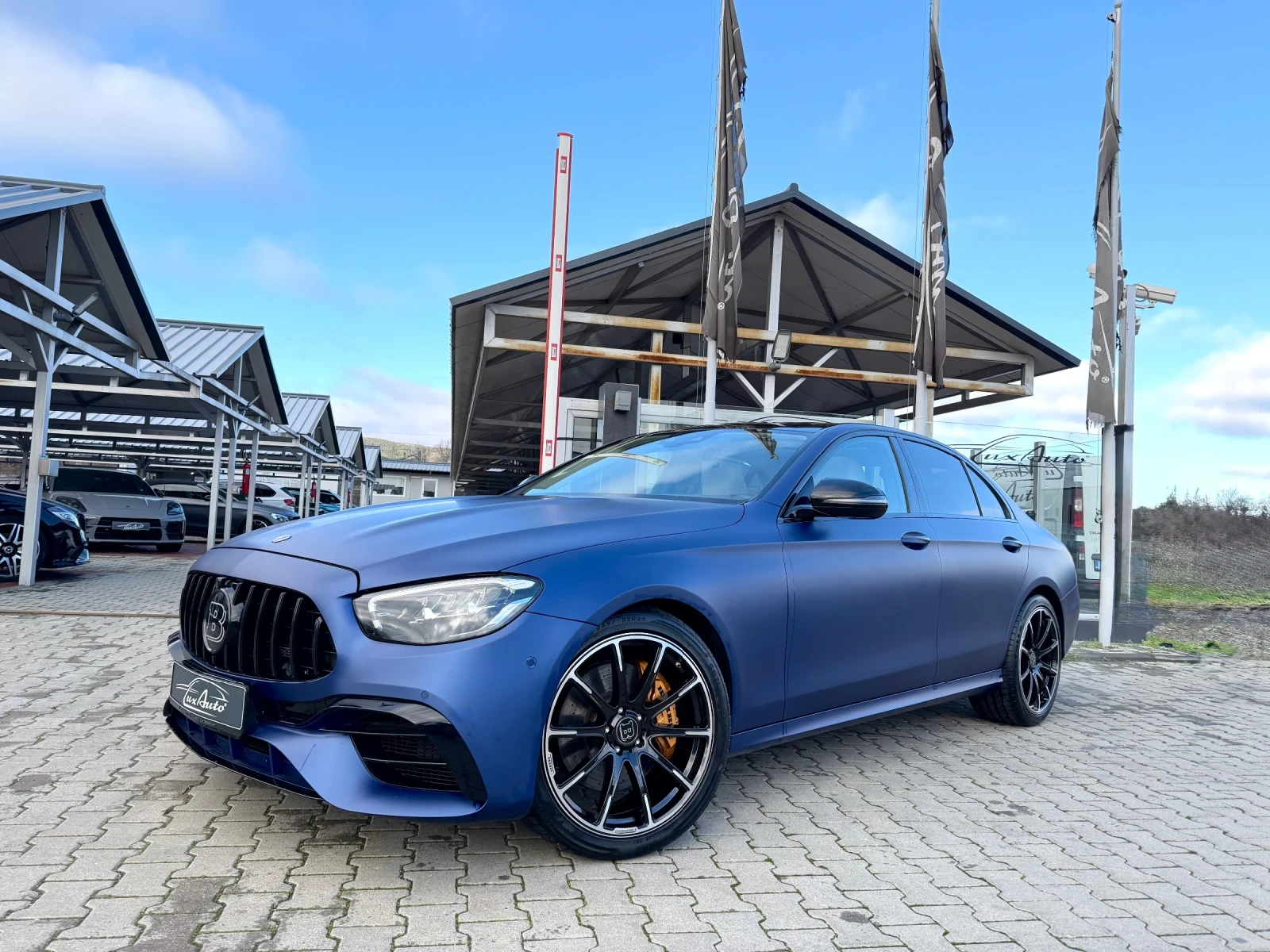 Mercedes-Benz E 400 D#4MAT#BRABUS#PANORAMA#DISTR#HEADUP#41861KM#2022г - изображение 2