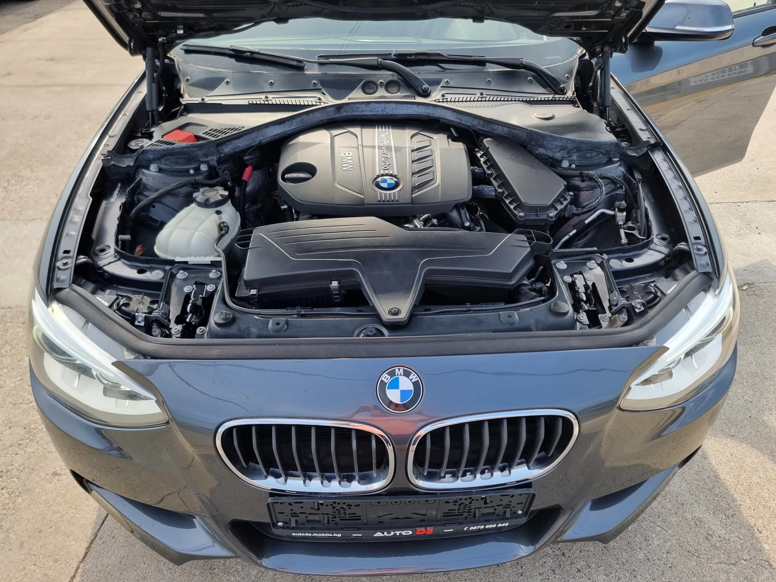 BMW 118 2.0d-Msport-paket-Navi-Automat-Euro-5B, снимка 9 - Автомобили и джипове - 55789098