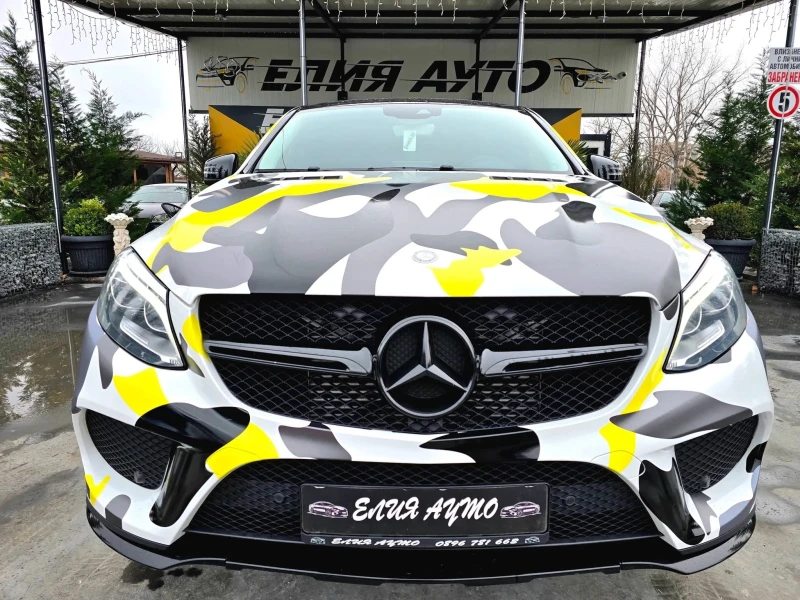 Mercedes-Benz GLE 350 D 4MATIC CAMOUFLAGE FULL AMG PACK 3XTV ЛИЗИНГ 100%, снимка 3 - Автомобили и джипове - 48645717