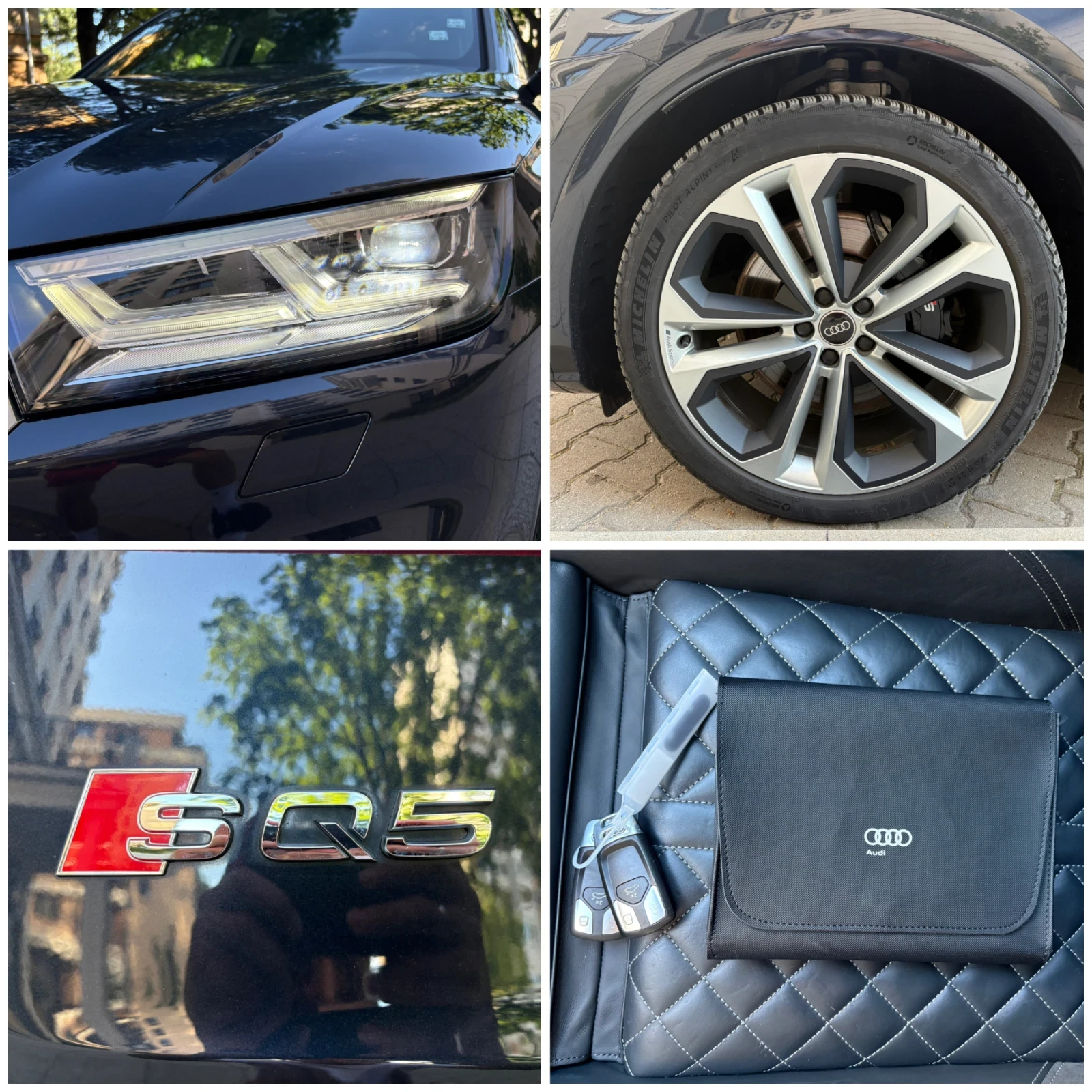 Audi SQ5 Matrix, Head UP, Камера, B&O, Recaro, История, снимка 14 - Автомобили и джипове - 54910969