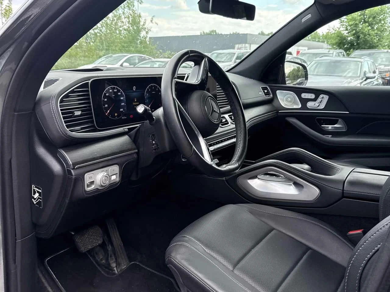 Mercedes-Benz GLE 450 АМГ ПАКЕТ/ДИСТРОНИК/BURMESTER/ПОДГРЕВ/ОБДУХ/ПАНО/, снимка 6 - Автомобили и джипове - 55017371