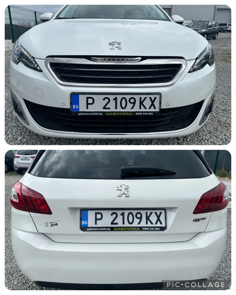 Peugeot 308 GT-Line!!! Климатроник!!! Нави!!! Full LED!!!, снимка 5 - Автомобили и джипове - 42527880