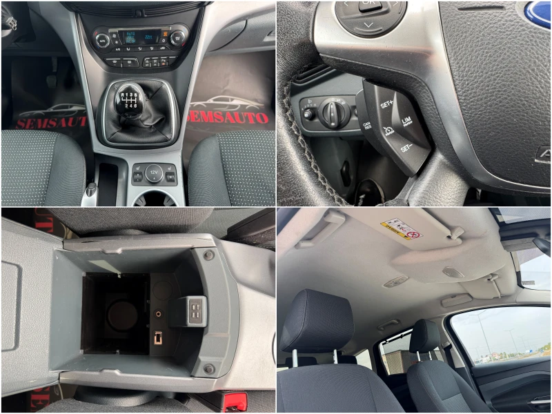 Ford C-max 1.6i 150кс 6ск EcoBoost Titanium, снимка 16 - Автомобили и джипове - 52131621