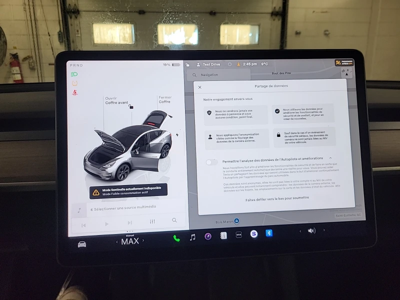 Tesla Model Y LONG RANGE/FULL/КОЖА/АДАПТИВЕН КРУИЗ, снимка 13 - Автомобили и джипове - 52813521